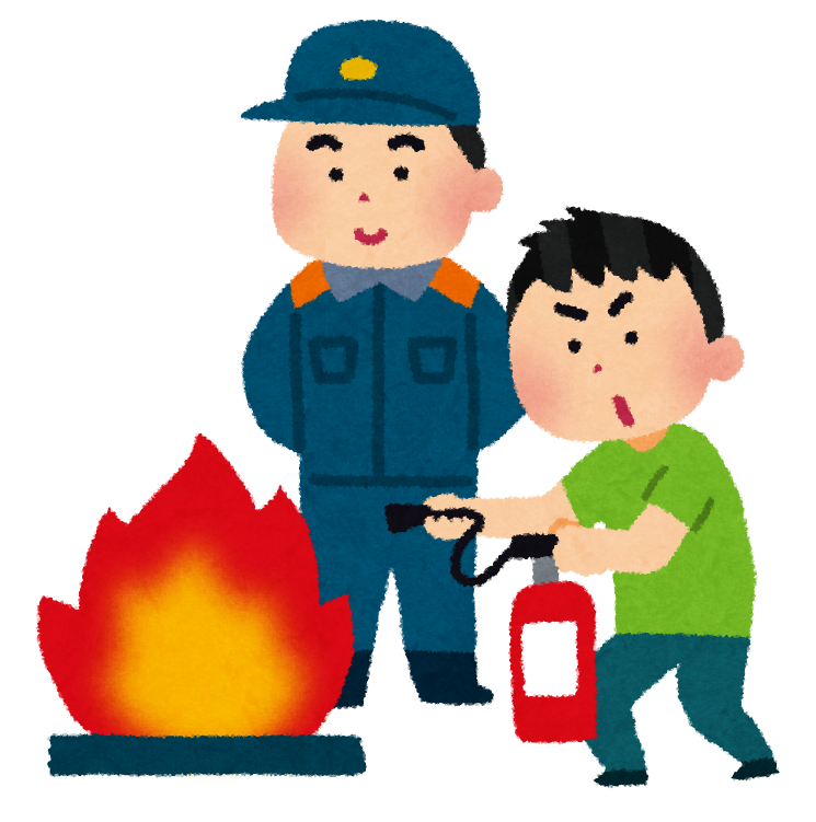 秋の火災予防運動🚒消防訓練